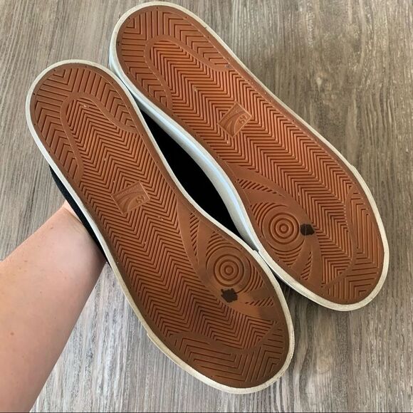 Superga Black Suede Platform Sneakers Womens Size 9 - Picture 5 of 6